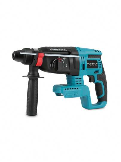  Electric Drill,1680W Brushless Electric Hammer Drill 26MM Multifunctional Cordless Rechargeable Power Tool For Yofidra OR Makita 18V Battery(Battery Not Included)