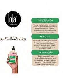 Lola Cosmetics Acidifying Density 250g: Deep Care For Your Hair - Kit With 2 - View 4