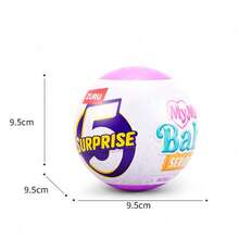 (单包装)ZURU MAX 花园惊喜球 - 可建造的植物神秘蛋 - 151 块多肉植物和花卉积木玩具套装 - 单球包装 - 77707GQ1 - 查看 11