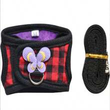 Adjustable Harness & Leash Set - Suitable For Rabbits, Ferrets, Lizards, Guinea Pigs, Hamsters And Other Small Animals