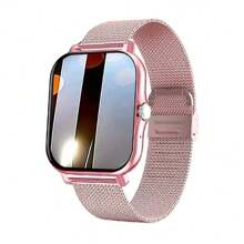 Orologio smartwatch universale 2025 per uomini e donne, smartwatch da donna con schermo ad alta definizione, schermo a colori curvo da 1,83 pollici ad alta definizione, touch screen completamente funzionale, smartwatch sportivo compatibile con più lingue, funzione di ricarica senza fili, lettore musicale, funzione di chiamata telefonica, notifiche di messaggi, adatto per Android e iOS, per scuola, sport, riunioni