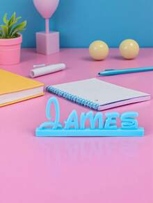 1 PC Custom Desk Name Tag, Personalized Desk Name Tag, 3D Printed Personalized Desk Name Tag, Teacher Desk Name Tag, Desk Name Tag, Custom Name Tag, Lawyer Name Tag, Boss Gift, Multifunctional, Decorative, Reusable, Modern, Colorful, Cute, Vintage, Cartoon, Kawaii, Custom, Personalized, Unique, Custom, Worker