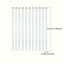 20/50/100 que khuấy kem lấp lánh màu vàng, hồng, bạc - Que khuấy bánh và pha lê 7,24 inch, thích hợp cho tiệc cưới, Giáng sinh, sinh nhật, hoạt động ngoài trời, quán bar, tiệc độc thân, cửa hàng đồ uống, tiệm bánh, tiệc tốt nghiệp - Nhiều màu - Xem 21