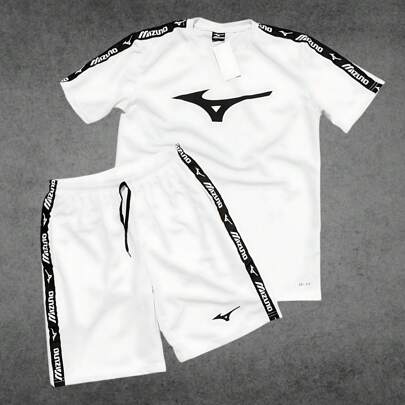 Conjunto Dry-Fit Camisa + Short Drifit Masculino Camiseta e Bermuda