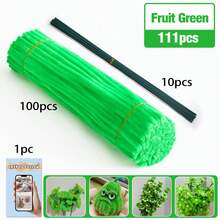 30厘米绿色花茎铁丝+视频教程，60色雪尼尔绒条，适合万圣节、返校季，30厘米彩色绒条手工材料，雪尼尔绒条，毛绒金属丝扎带，价格实惠，品质优良 - 彩色 - 查看 68