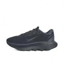 Nike Motiva GORE-TEX 女式运动鞋 Cusal Campus 休闲软底系带低帮皮革运动舒适防滑户外运动鞋 HM0355-001 - 黑色/深灰色 - 查看 1