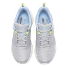 Skechers Women's VAPOR PLUS Lace-Up Casual Sports Shoes, Comfortable & Lightweight Athletic Casual Sneakers 150224-GYMT - Gray/Multicolor - View 4