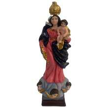 Escultura Nossa Senhora Dajuda 21cm em Resina - Multicolorido - Visão 1