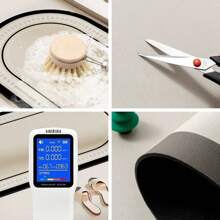 1/3pcs Set, Cute Pink Heart Panda Pattern Home Decor Mat Set, Bathroom Non-Slip Absorbent Mat, Silica Gel Retro Pattern Bath Mat, U-Shaped Toilet & Vanity Absorbent Foot Mat, 2.5mm Thickness Entryway Decor Bathroom Kitchen Decor Kitchen Rug