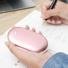 USB充电式便携式暖手宝，三档温度可调，持久保暖，冬季必备好礼，送给亲朋好友的理想之选。