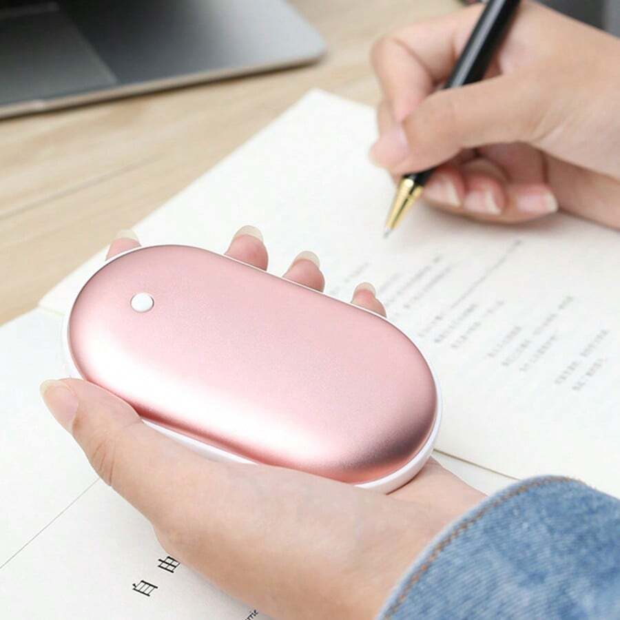 USB充电式便携式暖手宝，三档温度可调，持久保暖，冬季必备好礼，送给亲朋好友的理想之选。