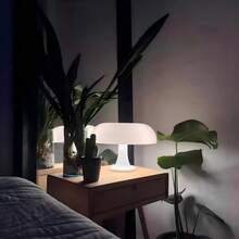 USB Powered Acrylic Mushroom Night Light Changing LED Ambient Lamp In Beige/White For Bedroom/Office/Study, Multi-Scenario Mood Lighting & Decorative Reading Lamp"