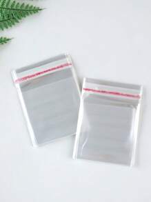 أكياس تغليف OPP شفافة 6 * 8 سم، 50 قطعة/100 قطعة/200 قطعة/400 قطعة/800 قطعة/1000 قطعة (الحجم القياسي هو 50 قطعة)