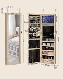 SONGMICS Jewelry Boxes - 卡其色 - 查看 6