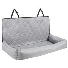 Dog Booster Car Seat Pet Car Seat For Medium Large Dog Up To 100 Lbs Gray