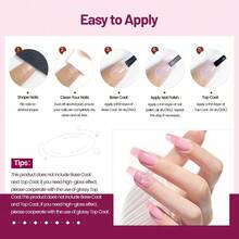 10ml Nude Pink Nail Polish Set 6 Colors Brown Red Purple All Seasons Neutral Color Quick Dry Nail Polish Set For Women Salon DIY Nail Art - OPE-6NP-KIT9-0 - Xem 7