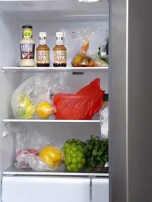 1set/3set Of Plastic Food Storage Containers, Suitable For Refrigerator, Multi-Functional Sealed Crisper Box, Fruits, Vegetables And Kitchen, Reusable, Home Decor, Party & Christmas Storage