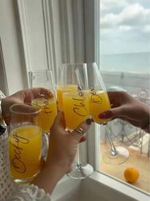 1 Stück individuell gestaltbarer Glasaufkleber, personalisierte Hochzeitsdekoration, Brautjungfern Antrag Geschenkbox Namensaufkleber, Kalligraphie-Schrift, geeignet für Hochzeitsfeier Dekoration, individueller Namensaufkleber, Weinglas Deckel Dekoration Namensaufkleber. Namensaufkleber für Hochzeit, Abschlussfeier, Sommerfest Dekoration.