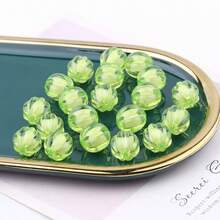 8/10mm Acrylic Colored Pumpkin Beads R DIY Bead Accessories Phone Chain Pendant Bracelet Jewelry Making Accessories - Hạt bí ngô - Xem 15