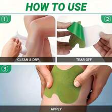 30pcs Mugwort Joint Patches, Knee Patches, Sticky Hot Compresses, Pain Relief, Long-Lasting And Effective, Warm Herbal Heating Patches, Suitable For Neck, Back, Knees And Other Joints, Joints Health