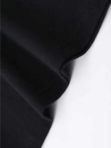 Camiseta de Estilo Y2K, Camisetas para Hombres, 100% Algodón Puro - Camiseta de Manga Corta de Estilo Callejero de Verano Cómoda y Energética, Diseño Retro de Verano para Uso Diario de Hombres - Negro - Ver 5