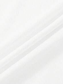 Camiseta de mujer de manga corta con cuello redondo, holgada y versátil, con estampado de conchas y estrellas de mar, para uso diario y vacaciones. Camiseta gráfica blanca para mujeres. - Blanco - Ver 3