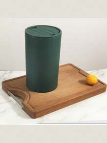 1件套通用刀架，刀具收纳架，餐具刀架，家用台面刀架，刀架，创意塑料刀架，厨房用具架，厨房用品，可拆卸易清洁塑料刀具收纳架，适用于台面和橱柜。（不含刀） - 彩色 - 查看 10