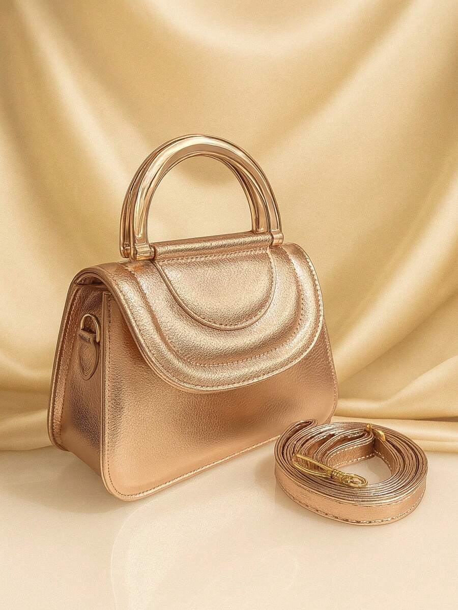 Elegant Julia Women's Bag With 2 Handles - 香檳色 - 查看 1