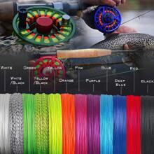 Cost-Effective Super Cast 4 Strands Braided Fishing Line 6LB To 60LB Test For Salt-Water,(100M/300M/500M),Diam.#0.10MM-0.4MM,Hi-Grade Performance,Variety Colors