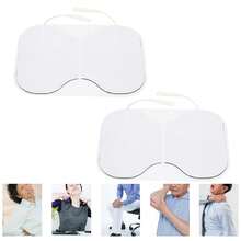 Parche de electrodos reutilizable para cintura (2 unidades) para máquina de fisioterapia eléctrica TENS (10 x 15 cm/3,9 x 5,9 pulgadas) - otro - Ver 2