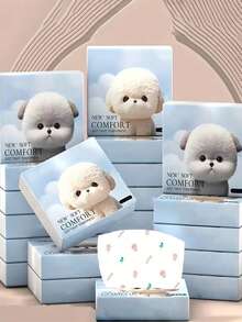 20 paquetes de pañuelos portátiles hechos de madera natural, bolsas pequeñas de papel delgado, 3 capas de papel delgado de bolsillo, bolsa de toalla facial personal linda, adecuada para regalos de fiesta de boda. Cuidado facial de alta calidad, regalo súper agradecido para el Día de la Madre para la familia, regalo romántico