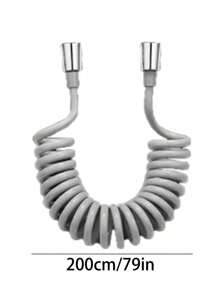 Set de 3 pulverizatoare de bideu portabile, pulverizator de bideu pentru toaletă montat pe perete cu debit de apă reglabil, furtun flexibil de 79 inci și suport, pentru curățarea băii, igiena personală și spălarea toaletei, sporește confortul curățării băii, instrument de curățare multifuncțional, accesoriu esențial pentru baie