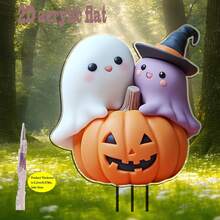 One Piece Set Of 2D Acrylic Decorative Art Fairy Tale Hummingbird Garden Stake Windproof Outdoor Decoration, 0.2cm Thick 2D Acrylic Flat Decorative Ground Plug, Landscape Theme, Plastic Material, No Need For Electricity Or Batteries, Suitable For Flower Pots - Multicolor - View 7