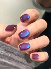 10毫升秋冬流行蓝色玻璃珠猫眼凝胶指甲油，2025新款极简高端美甲凝胶，美甲用品 - 彩色 - 查看 29