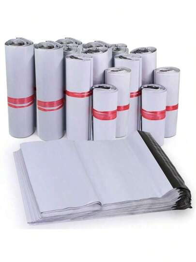 100pcs/50pcs/30pcs Thick Courier Bags, Sealed Packaging Bags, Logistics Packing Bags, Clothing Express Packaging Bags, Multiple Sizes Available