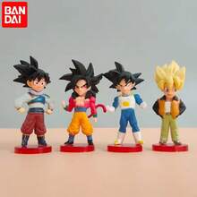 bandai 超级赛亚人战士迷你动漫角色玩具，魔人漫画PVC手办模型盲盒礼物 - 父亲节、生日、周年纪念日、毕业典礼、国庆节、婚礼季礼物、收藏展示、动漫主题派对道具、收藏玩具 - 彩色 - 查看 6