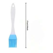 Household Baking & BBQ Silicone Brush - Pastry Basting Brush For Cake, Bread, Pancake, Grilling - Multicolor - View 6