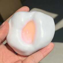 1PC可塑形冰皮糯米糕捏捏减压玩具，仿真麻糬糯米糕，好发泄玩具，适合男孩女孩玩的Tabas软包。放松的Tabas软包玩具