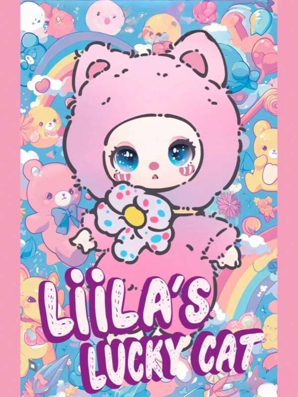 17cm Liila Luky Plush Doll, V1 Series Blind Box, Cute And Adorable, Suitable As Gift For Girls, Room Decor, Plush Collection