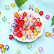 8/10mm Acrylic Colored Pumpkin Beads R DIY Bead Accessories Phone Chain Pendant Bracelet Jewelry Making Accessories - Hạt bí ngô - Xem 10