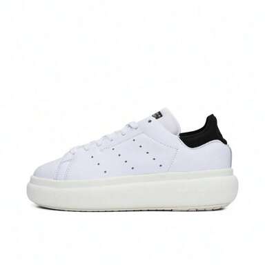 Adidas Stan Smith PF Shoes Women Sneakers Cusal Campus Shoes Casual Soft Sole Lace-Up Low-Top Leather Sporty Comfortable Anti-Skid Outdoor Sneakers IE0450
