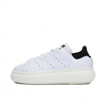 Adidas Stan Smith PF Shoes Women Sneakers Cusal Campus Shoes Casual Soft Sole Lace-Up Low-Top Leather Sporty Comfortable Anti-Skid Outdoor Sneakers IE0450