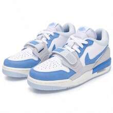 Jordan AIR  LEGACY 312 LOW (GS) Girls' Casual Versatile Sneakers For Everyday Wear Low GS White Legend Blue Kids Youth CD9054-141 - White/Platinum/Sail White/Legend Blue - View 3