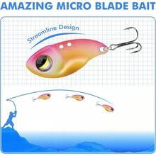 Fishing Jigs de Pesca Giratorios de Cola Giratoria, Bien Hecho Gallo Cola Señuelos de Pesca con Flash Cuerpo de Cobre y La Hoja, Jigs de Agua Dulce Crappie, Hoja Cebo para Trucha Perca - C-0.7"-1/16 onzas - Ver 5