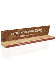 Natural Silk Slim Box Of 25 Booklets - Camel - View 4