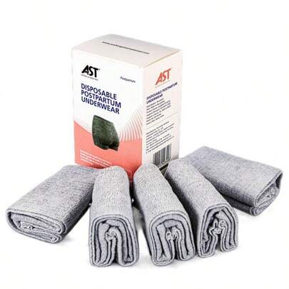 5pcs/Pack Disposable Underwear; Travel Hotel Sanitary Panties; Maternity Postpartum Belly Shaping Elastic Pants; Seamless Non-Binding Soft & Comfortableramadan collection