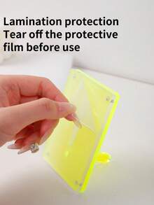 Soporte de escritorio para exhibir fotos instantáneas de 3 pulgadas, portafotos magnético de colores mini, accesorio decorativo creativo para el hogar