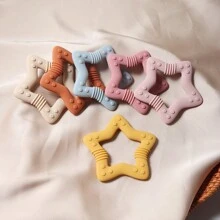 FDA Grade Silicone Baby Teething Chew Toys, Infant's Teether For Sore Gums, Chewing Toy