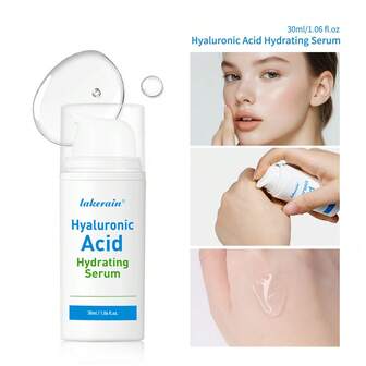 Lakerain Hyaluronic Acid Serum, Moisturizing, Brightening Facial Essence