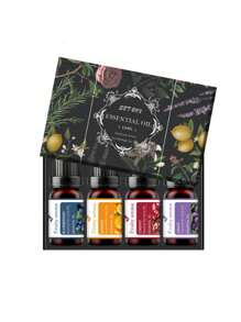 6pcs Aromatherapy Essential Oil Gift Set / 4pcs Aromatherapy Essential Oil Gift Set / 1pc 10ml Aromatherapy Essential Oil / Aromatherapy Diffuser, Suitable For Bedroom, Living Room, Office, Cherry, Blueberry, Mango, Grape Fruit Scents, Rose, Lavender, Jasmine Scents, Best Gift For Girlfriend, Family, Friends